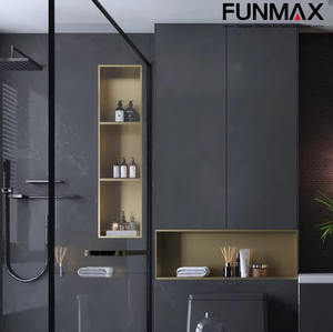 Niches de <span class=keywords><strong>douche</strong></span> encastrées en acier inoxydable 304 systèmes d'étagères <span class=keywords><strong>Niche</strong></span> murale Niches d'insertion de carrelage avec lumière - Product Image 2