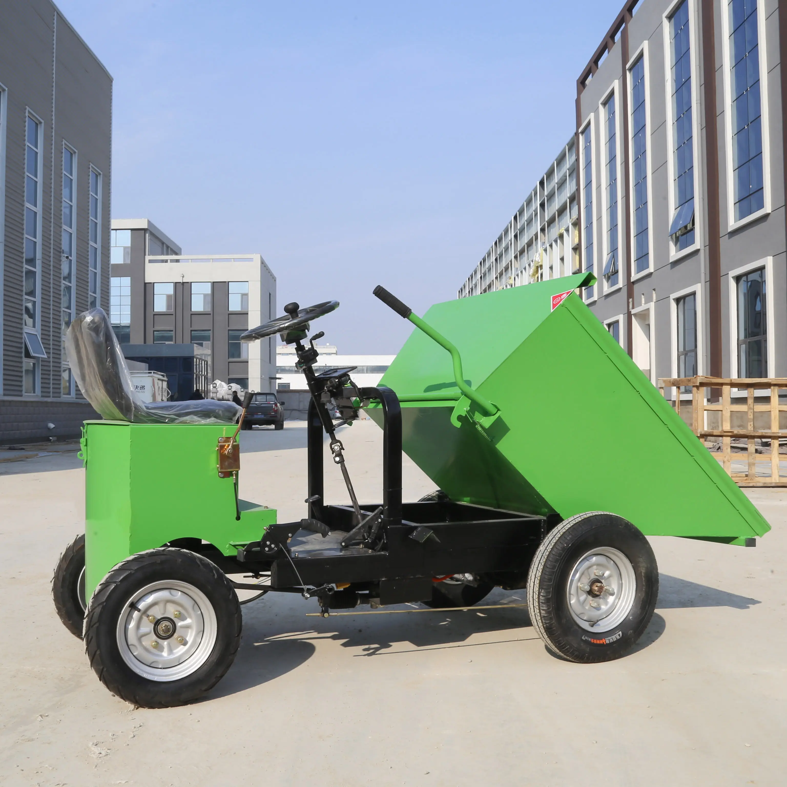 Wheelbarrow Mini Dumper Electric Mini Site Dumper Site Track Carrier