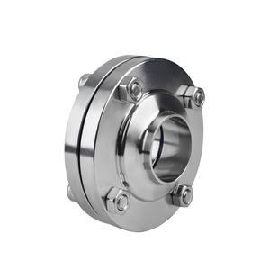 YODSN Factory Hochdruck-Lebensmittel qualität Sanitäre aseptische hygienische Sterilisation Edelstahl SS316L Schraub verbindungs flansche - Product Image 1