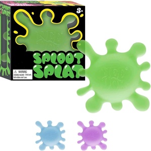 ลูกบอลบีบลดความเครียด DHF NeeDoh Sploot Splat Squishy แบบแบน คืนตัวช้า ของเล่นเสริมพัฒนาการทางประสาทสัมผัส กล่องสุ่ม สำหรับเด็กและผู้ใหญ่ บรรเทาความวิตกกังวล ของขวัญ - Product Image 1