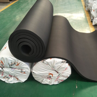 Panneau d'isolation en mousse de caoutchouc à cellules fermées anti-âge, imperméable, en feuille nue