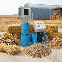 Machine à granulés d'aliments pour volailles à rouleaux mobiles pour l'alimentation des poulets, des canards et des oies