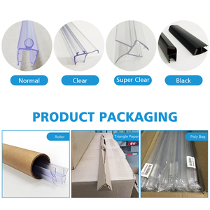 GUIDA 7160004 Profile H 12mm Acoplamiento de vidrio Junta magnética <span class=keywords><strong>para</strong></span> puerta de Ducha - Product Image 4