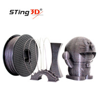 Ting3D 1,75mm PA 33D rinter ililament litter (tree) alalaxy lack olor LLA A