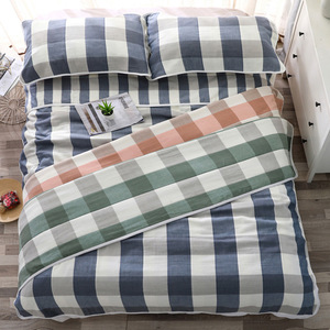 Couverture en coton pur Jianmu Qingyue, 150x200cm, motif rayé en gaze à six couches, taille adulte - Product Image 5