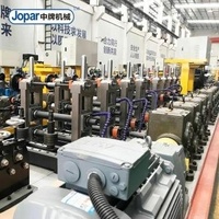 Máquina de Fabricación de Tubos Automática de Alta Precisión Jopar, Controlada por PLC, de Acero Inoxidable, Multiforma