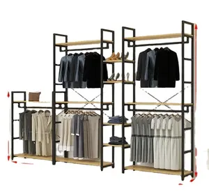 clothing store shelving suits store display racks