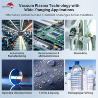 Nettoyeur à plasma Skymen, équipement professionnel de traitement de surface au plasma pour la fabrication, la R&D, les laboratoires, l'électronique, les circuits imprimés, le plastique