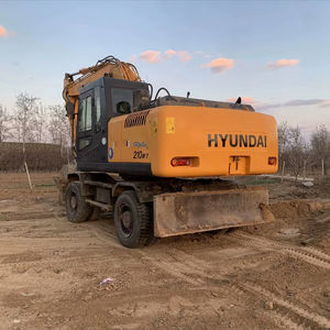 Excavadora de Ruedas Hyundai 210-7 Usada en Venta, en Buenas Condiciones, Excavadora Hyundai 210-7 215 210w-7 210w-9 Usada en Oferta - Product Image 1