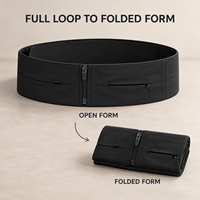 Sac banane tactique de course à suspension cinétique en nylon Ripstop entièrement étanche, avec logo personnalisé OEM, pour endurance et expéditions
