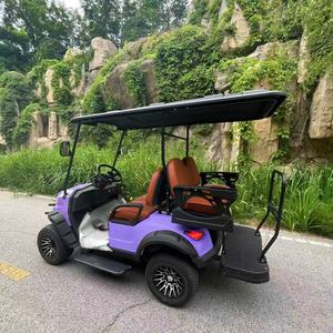 Voiture de golf électrique 4x4 tout-terrain au lithium 48v, mini 4 places, pour utilisation hors route non publique - Product Image 2
