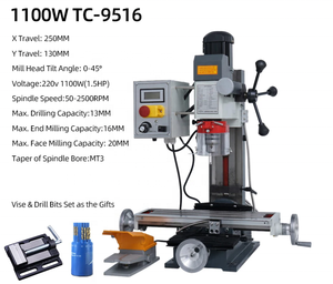 Fraiseuse <span class=keywords><strong>thermique</strong></span> verticale à faible coût à moteur sans balai prix usine <span class=keywords><strong>Mini</strong></span> perceuse et fraiseuse haute précision - Product Image 2