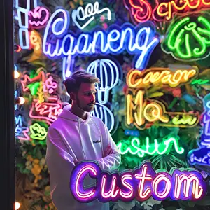 Custom Neon Sign Led Neon Artwork Custom Wall Art Interieur Decoratie Custom Business Logo Bord Licht