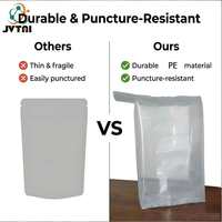 Emballage de granulés ou de poudre - Sac à valve transparent en PE Jutai