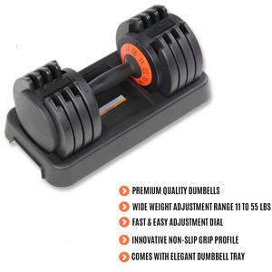 Ensemble <span class=keywords><strong>d</strong></span>'<span class=keywords><strong>haltères</strong></span> réglables avec emballage standard pour les <span class=keywords><strong>d</strong></span>étaillants <span class=keywords><strong>d</strong></span>'équipements de fitness transfrontaliers - Product Image 4