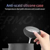 Stainless Steel Dial Instant Read Temperature Instrument Home Kitchen Pocket Clip for Measuring Milk Cooking Temperatures Oven