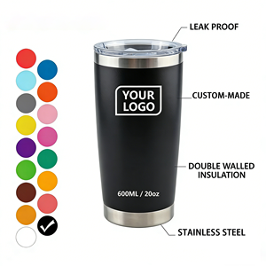 Gobelet <span class=keywords><strong>isotherme</strong></span> en acier inoxydable à double paroi de 20oz et 30oz avec logo <span class=keywords><strong>personnalisé</strong></span>, revêtement poudré, pour café en voiture, <span class=keywords><strong>mug</strong></span> de voyage avec paille - Product Image 6