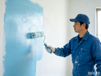 Peinture d'émulsion acrylique liquide mate de haute qualité pour murs intérieurs, couleur personnalisée, application au pinceau
