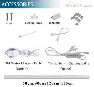 Cao PPF 4000K 5000K 660nm <span class=keywords><strong>LED</strong></span> Tích Hợp Kết Nối Nhà Máy Ánh Sáng 60Cm 90Cm 120Cm 150Cm T5 Samsung Quang Phổ Đầy Đủ Phát Triển Ánh Sáng Ống - Product Image 6