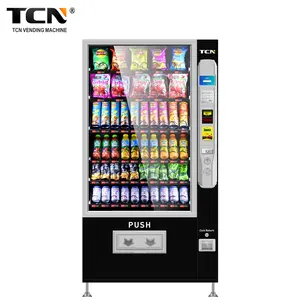 TCN-máquinas expendedoras de refrescos y aperitivos, máquina combinada de aperitivos y bebidas