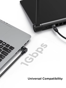 ZOGUO CAT6 1 Gbit/s Ethernet-Patchkabel 90 Grad abgewinkeltes <span class=keywords><strong>RJ45</strong></span>-LAN-Kabel Bandbreite 250MHz für PC-Router-Drucker Xbox - Product Image 4