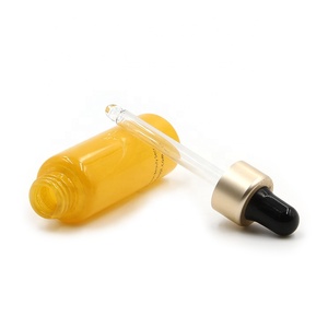 Fancy bơm lại nhỏ tinh dầu bao bì Thủy Tinh Mẫu lọ <span class=keywords><strong>8ml</strong></span> 0.16oz mỹ phẩm mắt huyết thanh Cam Chai nhỏ giọt - Product Image 3