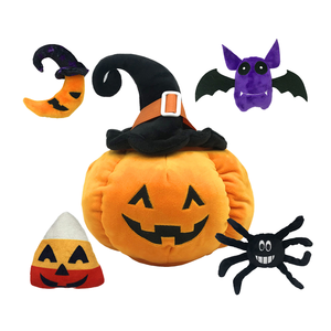Cojín de Peluche Súper Suave con Forma de Calabaza de Halloween, Relleno de Algodón PP, Muñeco de Peluche para Niños, Alivio del Estrés, Decoración de Halloween, Regalo - Product Image 4