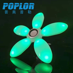 Poplor Led Flower Light Speaker <b>RGB</b> Color Changing Remote <b>Control</b> Music Lamp For Indoor Outdoor Use - Product Image 2