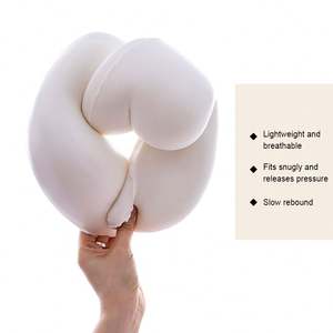 New <b>Neck</b> <b>Pillow</b> Support Wrap Bulk Luxury Car Portable Memory Foam Snugl Travel <b>Pillow</b> for <b>Flight</b> - Product Image 6