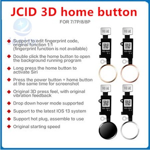 Câble flexible <span class=keywords><strong>universel</strong></span> 3D tactile avec lecteur d'empreintes digitales pour <span class=keywords><strong>bouton</strong></span> d'accueil JC JCID 6e génération pour <span class=keywords><strong>iPhone</strong></span> 7 7P <span class=keywords><strong>8</strong></span> 8P, <span class=keywords><strong>bouton</strong></span> de retour - Product Image 2