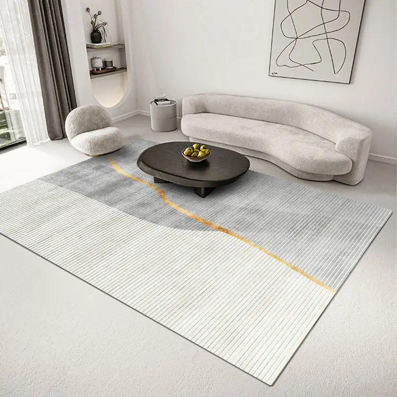 Home Decor Abstract Geometric Pattern Carpet Soft Non-slip Area Rug