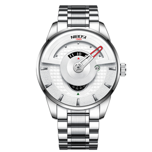 NIBOSI 2509 <span class=keywords><strong>orologio</strong></span> da polso fornitore <span class=keywords><strong>uomo</strong></span> <span class=keywords><strong>orologio</strong></span> da polso al quarzo eleganza orologi acciaio inossidabile Relojes Hombre - Product Image 2