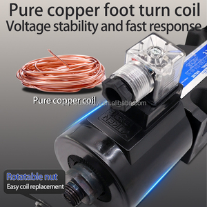 Yuci DSG-03-2B2/2D2/3C2/3C4/3C60/2B3B-A240-N1-50 D24 วาล์วทางเดียว 1/4 พอร์ต 1 แกลลอนต่อนาที อัตราการไหล 6 เดือนรับประกัน - Product Image 4