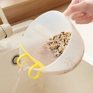 New Kitchen Large Fruit Vegetable Wash Basin Filter Measuring Cup Beaten <b>Egg</b> Mixture Drainage <b>Basket</b> <b>Egg</b> Tools - Product Image 3
