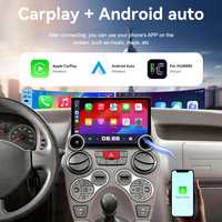 Écran QLED 11,5 pouces ZWNAV pour Fiat Panda 2003-2012 Autoradio Android 15 GPS Carplay Stéréo Multimédia Navigation