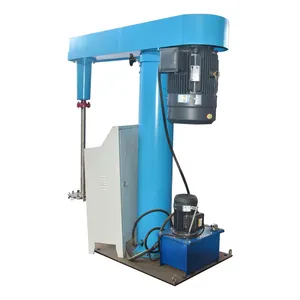 Manufacturer's direct sales of 1000L hydraulic lifting coating dispersion mixer for high viscosity mixing materials