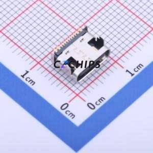 GT-<b>USB</b>-7010B <b>USB</b> <b>Connector</b> SMD <b>Connector</b> ( <b>Connector</b> Type: Type-C )( Protocol Standard: <b>USB</b> 2.0 )( Gender: Female ) - Product Image 1