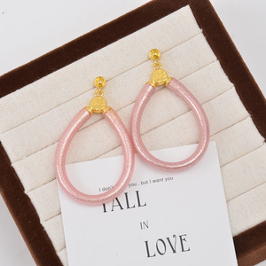 Nuovi <span class=keywords><strong>Orecchini</strong></span> Colorati, <span class=keywords><strong>Orecchini</strong></span> Semplici e Affascinanti, Gioielli, Regalo per la <span class=keywords><strong>Festa</strong></span> <span class=keywords><strong>della</strong></span> <span class=keywords><strong>Mamma</strong></span> per Donne - Product Image 3