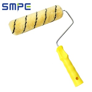 Nuovo arrivo rullo di vernice strumento manuale per pittura in stile americano materiale acrilico pennello a rullo per pittura in stile gabbia con pisolino da 12MM - Product Image 1