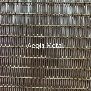 Magnifique rideau décoratif en treillis métallique doré pour portes d'armoires - Product Image 5