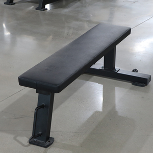 Commercial Heavy Duty Adjustable Foldable Metal Flat <b>Bench</b> with Safety Features for Indoor <b>Weight</b> Training-Alloy Steel Frame - Product Image 3