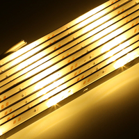Bande lumineuse à led 24 v, profil en aluminium, luminaire décoratif, diffuseur
