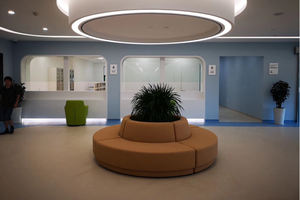 نوعية جيدة الحديثة صالة كبيرة جولة طقم أريكة لوبي الفندق - Product Image 5