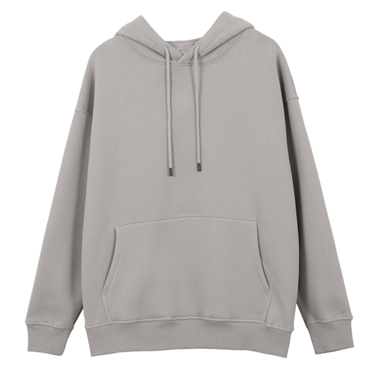 Sweat-shirts à capuche gris clair
