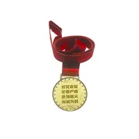 مخصص 3D مزدوجة شعار ميدالية رياضية مع الشريط التسامي الحبل ميداليات شخصية النحاس مطلي ميدالية ذهبية