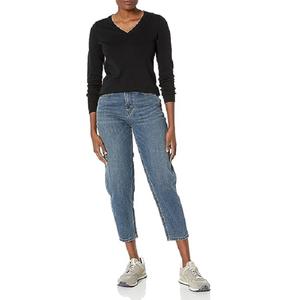 Personnalisé Épais Chaud Mohair Tricoté Dames Cardigan Solide Noir À Manches Longues Slim Fit Pull Col V Décontracté Femmes Pull - Product Image 5