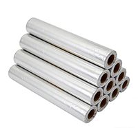 Rouleau de papier aluminium flexible 8011, épaisseur 10/12/15 microns, avec une résistance alimentaire exceptionnelle
