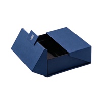 Individuelles Logo Luxuriöse Faltbare Doppeltürige Magnetische Starre Geschenkbox Recycelte Kartonbox für Weihnachten Feiertage Kosmetik Präsente