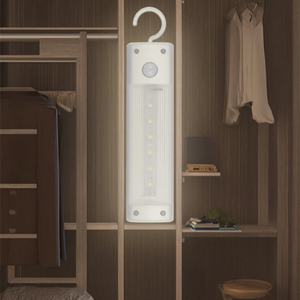 HWX001 Lampe de <span class=keywords><strong>nuit</strong></span> LED portable sans fil à détecteur de mouvement magnétique avec lumière blanche chaude - Product Image 1