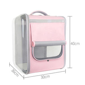 Haustier-Katzen-Tragetasche Atmungsaktiver Katzen-Reiserucksack für Kleine Hunde und Katzen Tragbare Verpackung für Haustierzubehör - Product Image 6